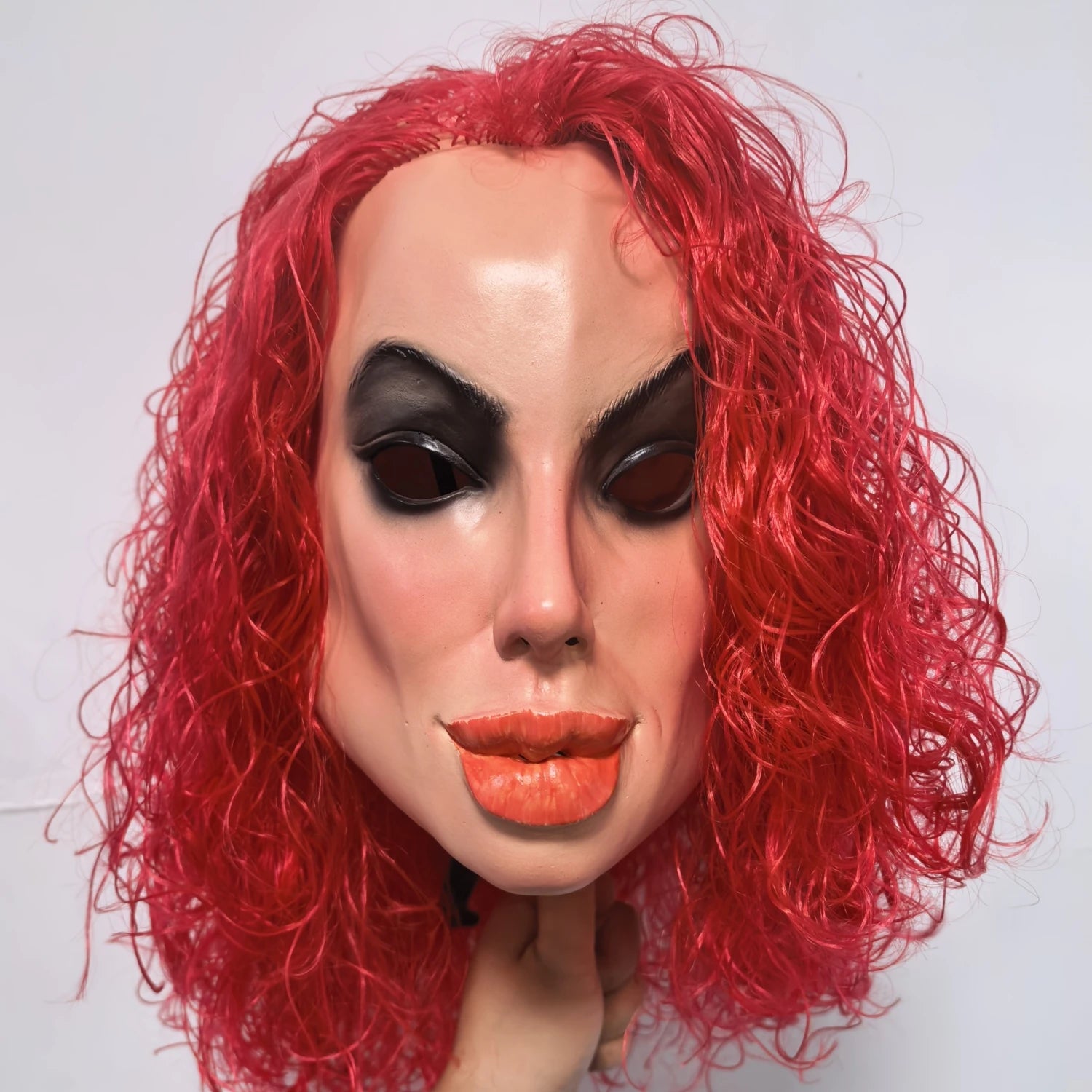 Rubber and latex mask, theme party accessory