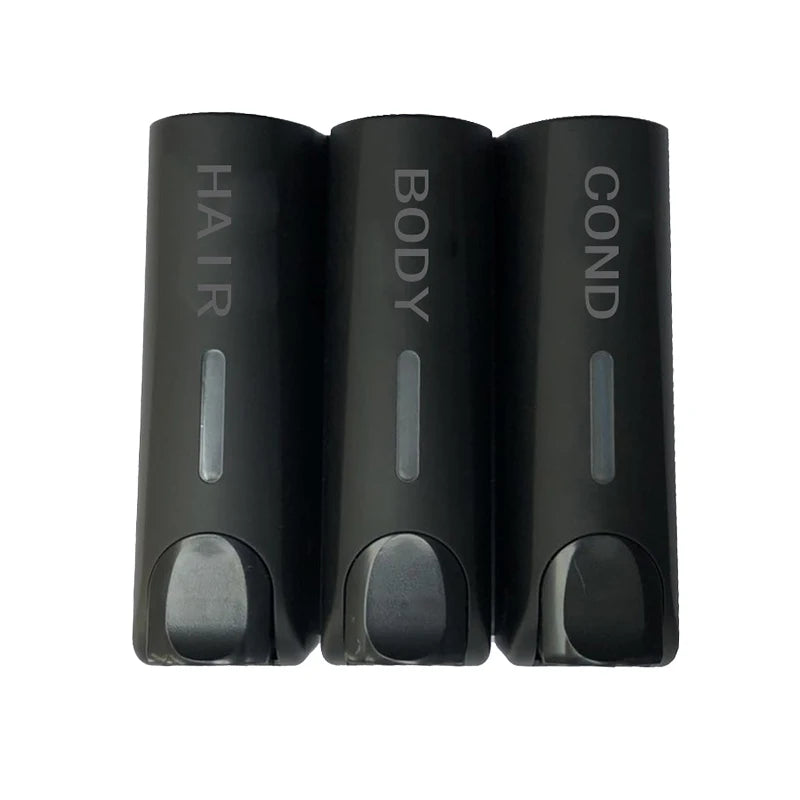 350ml Wall Mounted Soap Dispenser – single, double or triple, practical design for bathroom and shower
