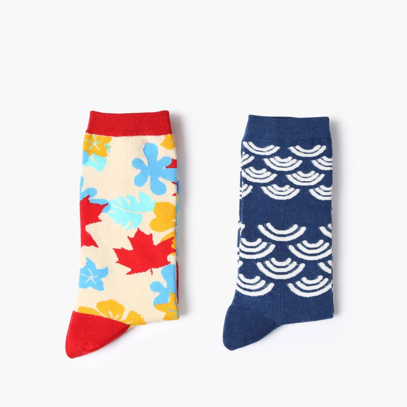 Chaussettes en coton, Chaussettes décontractées colorées