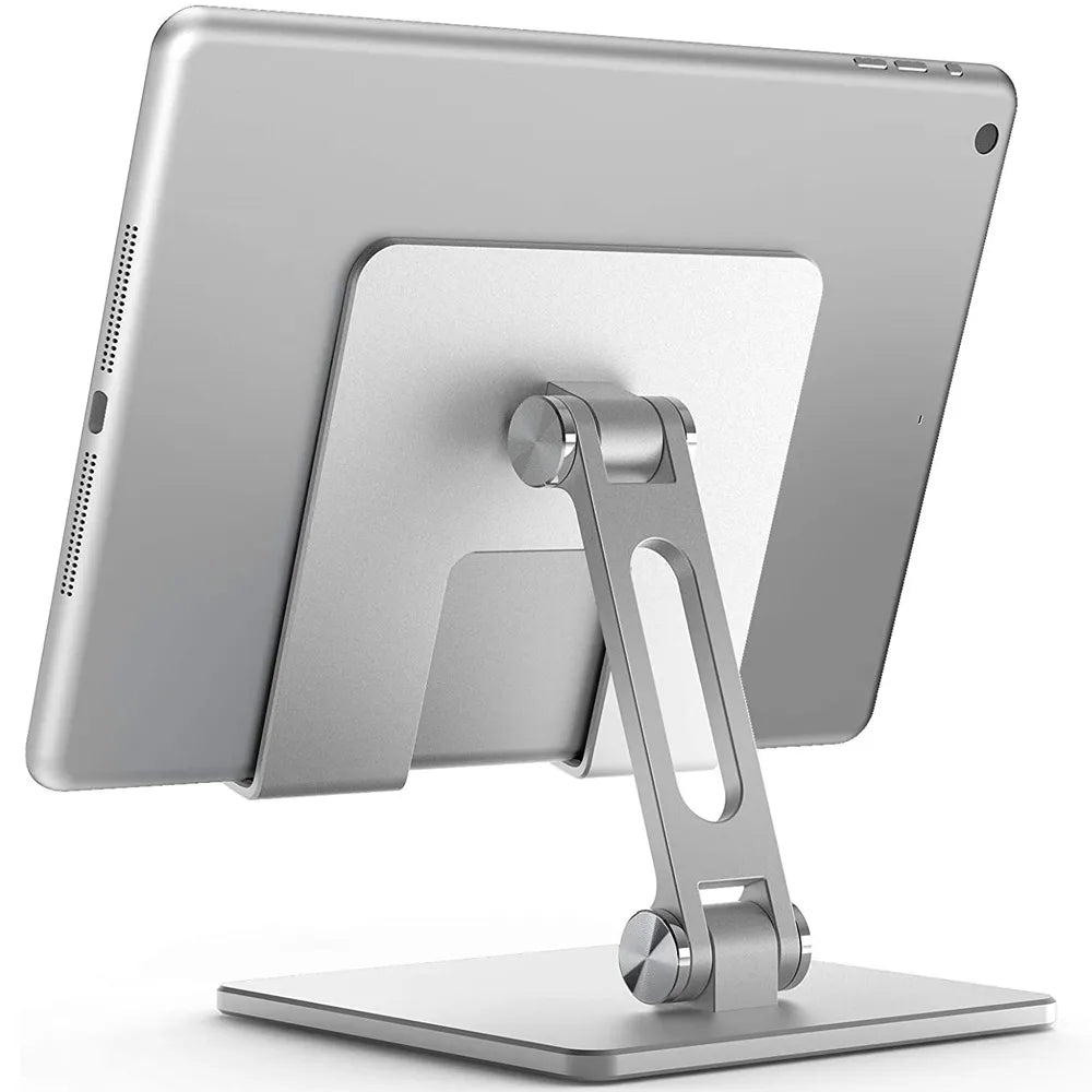 Aluminum Alloy Mobile Phone Holder, Desktop Tablet Stand, Metal Cell Phone Holder for iPhone iPad 