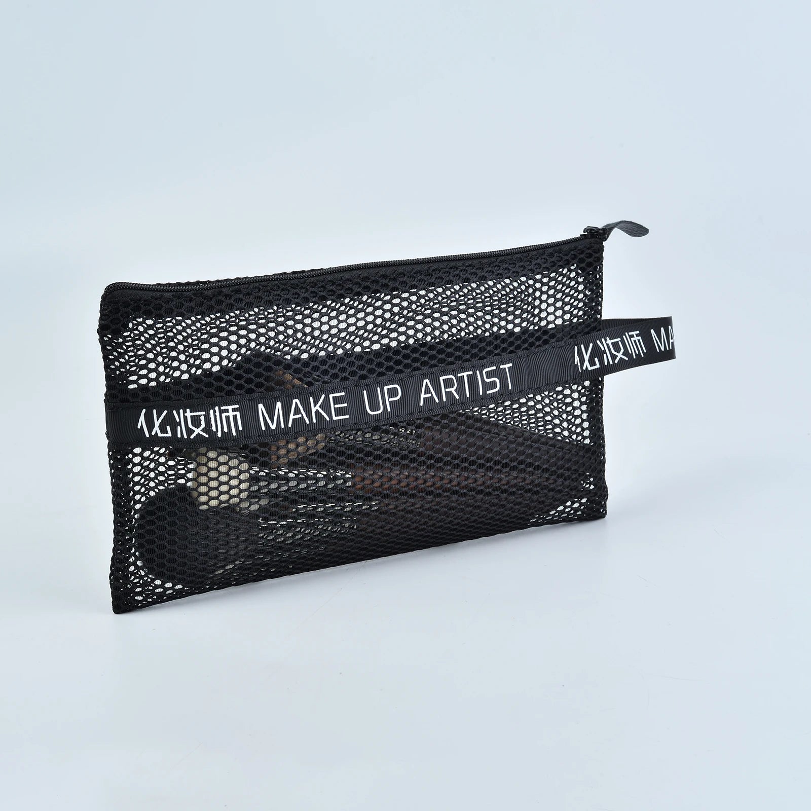 OVW Portable Makeup Bag, Holder for Your Cosmetic Accessories, Nylon Makeup Collector with Zipper