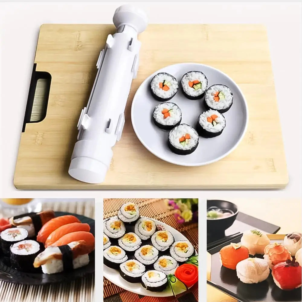 Machine à Sushi Rapide, Moule à Riz, Légumes, Viande, Gadgets à Rouler, Ustensiles de Cuisine