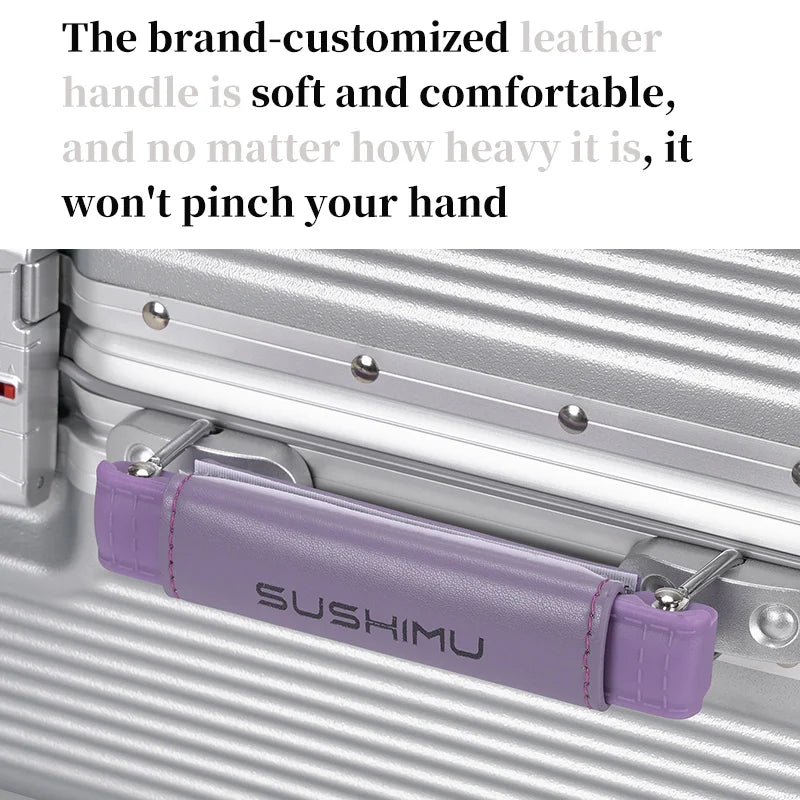 Bagage à roulettes SUSHIMU – valise de voyage 20, 24 et 26 pouces avec serrure à combinaison Premium