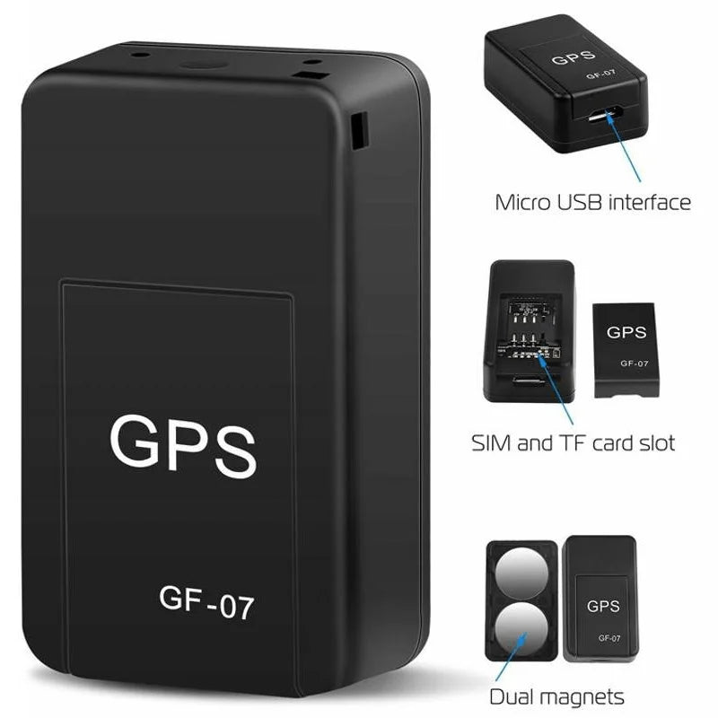 Mini Car GPS Tracker Anti-lost Locator Device Real-time Tracking Static GF09 Magnetic WiFi 