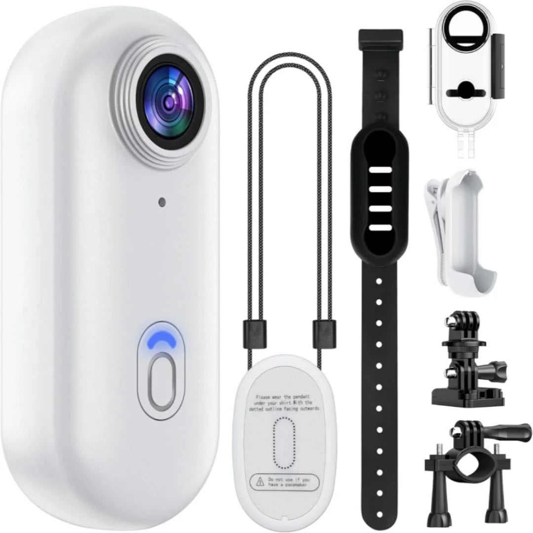 Mini caméra sport 4K WiFi UHD – Caméra d’action compacte poche