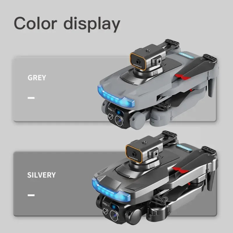 Drone P15 – Caméra professionnelle 4K/8K, GPS et double caméra omnidirectionnelle avec évitement d’obstacles