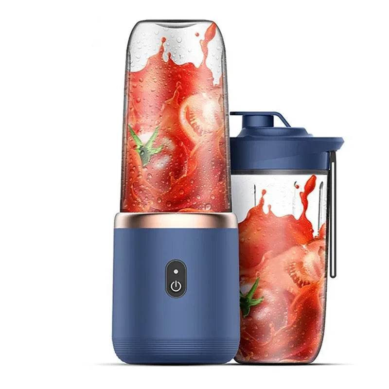 Mélangeur de Jus Portable Mini Blender Électrique USB 6 Lames