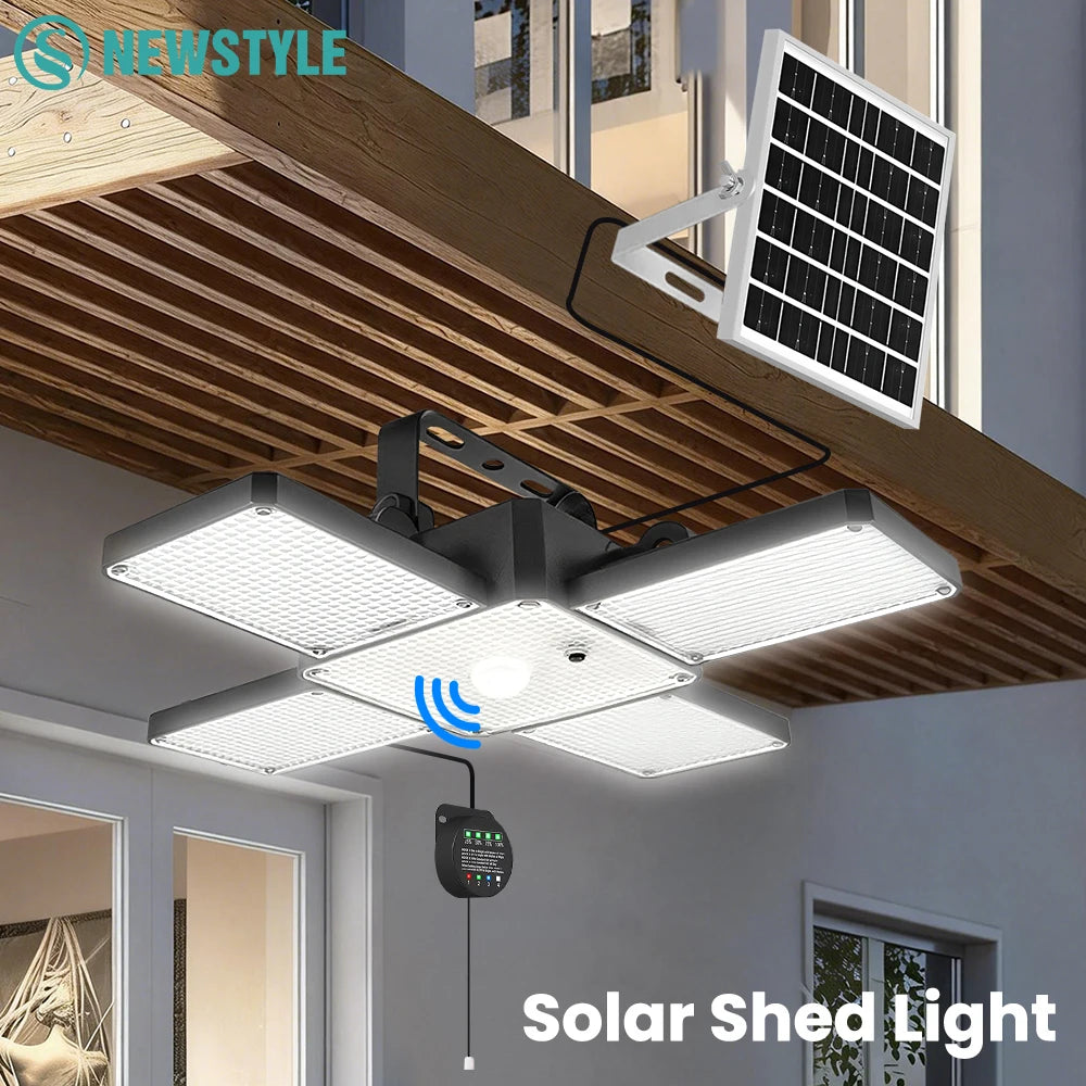 Wasserdichte Solar-Außenleuchte mit Bewegungsmelder