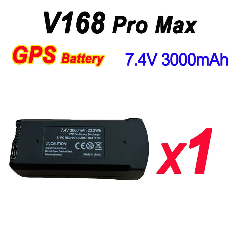Originalakku für Drohne V168 Pro Max GPS