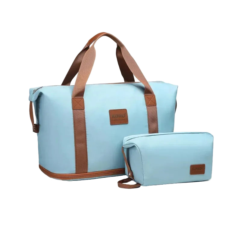 KONO Sac cosmétique étanche 36L, sac de sport et bagage à main pour femme et homme