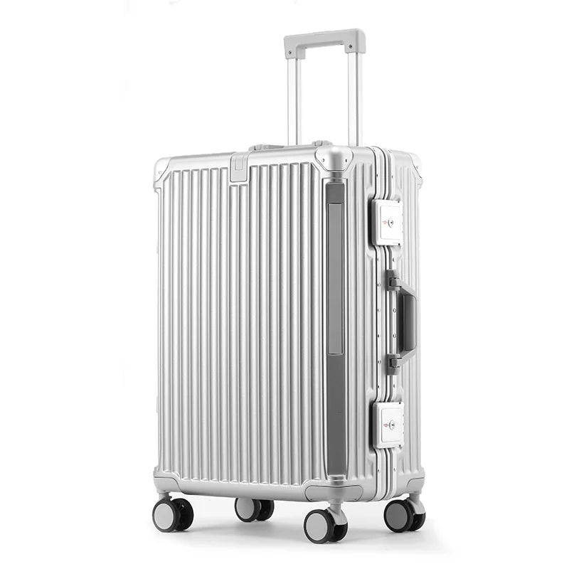 Valise rigide en PC + ABS avec cadre en aluminium SUSHIMU – bagage à roulettes avec verrouillage TSA, 20, 24 et 26 pouces