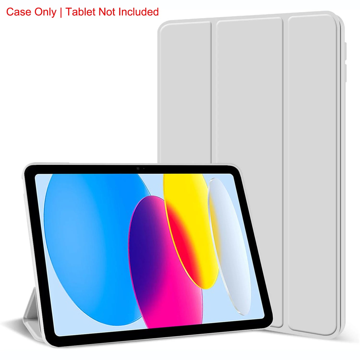 Étui à rabat pliable iPad 10e / 11e génération – Coque de protection cuir PU avec support magnétique