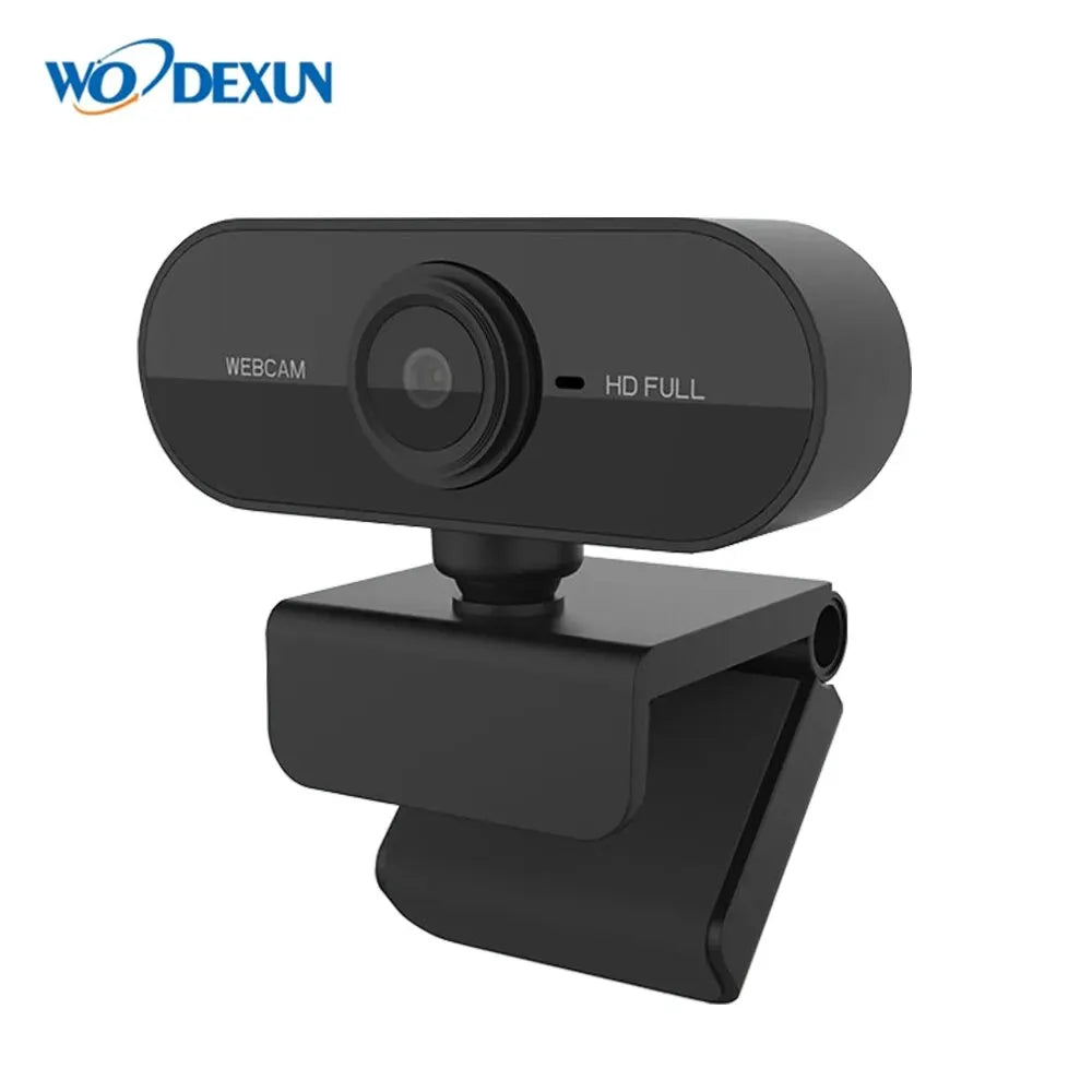 1080P HD Webcam Camera with Built-in Microphone for Computer,