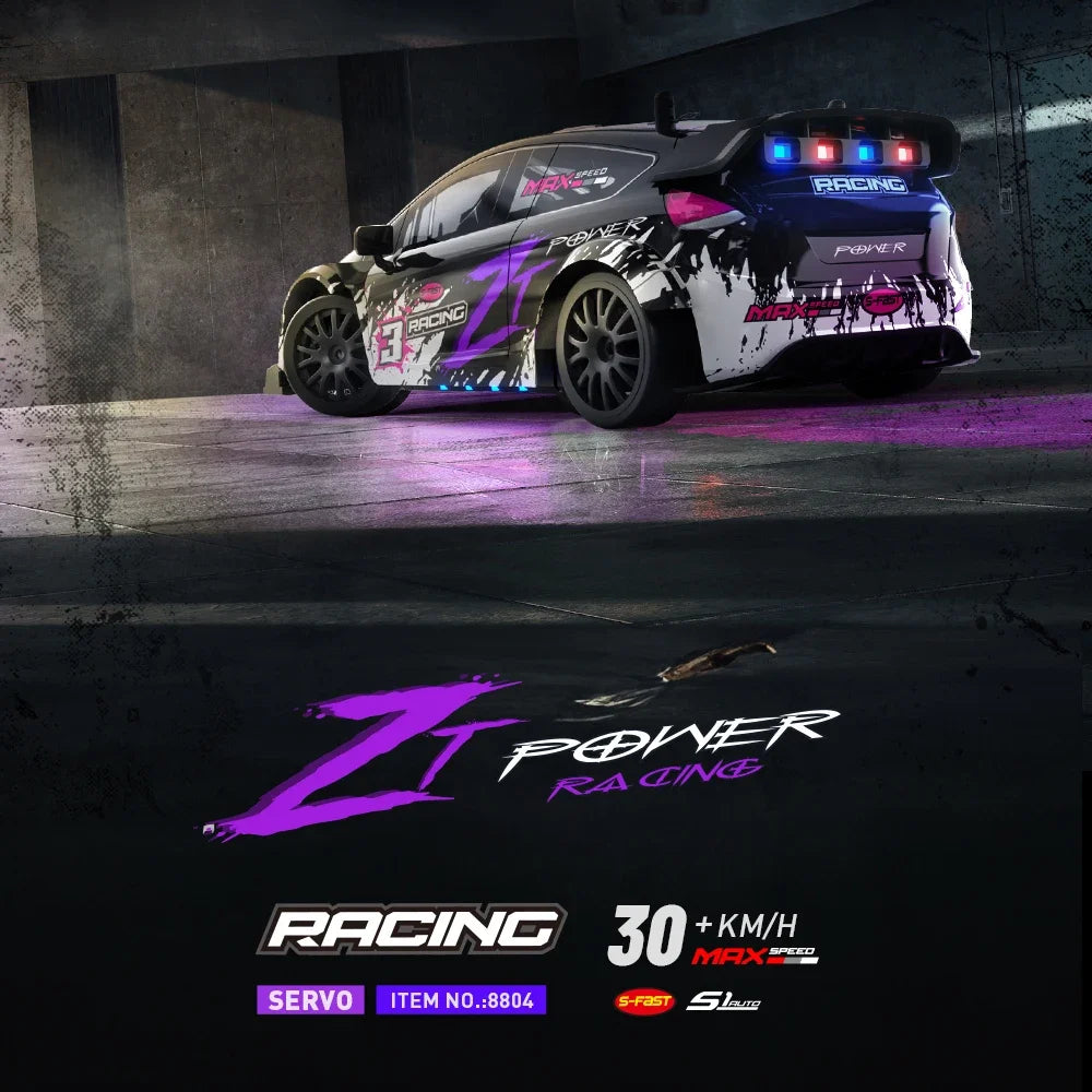 Oike 1:24 télécommande dérive RC voiture 4WD voitures de course à grande vitesse 2.4G modèle de véhicule radiocommandé jouet cadeau pour enfants adultes