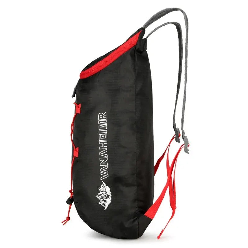 Multifunktionaler Outdoor-Klapprucksack, wasserdichte Sporttasche aus Nylongewebe, hohe Dichte, leicht, Camping, Wandern, Reisen