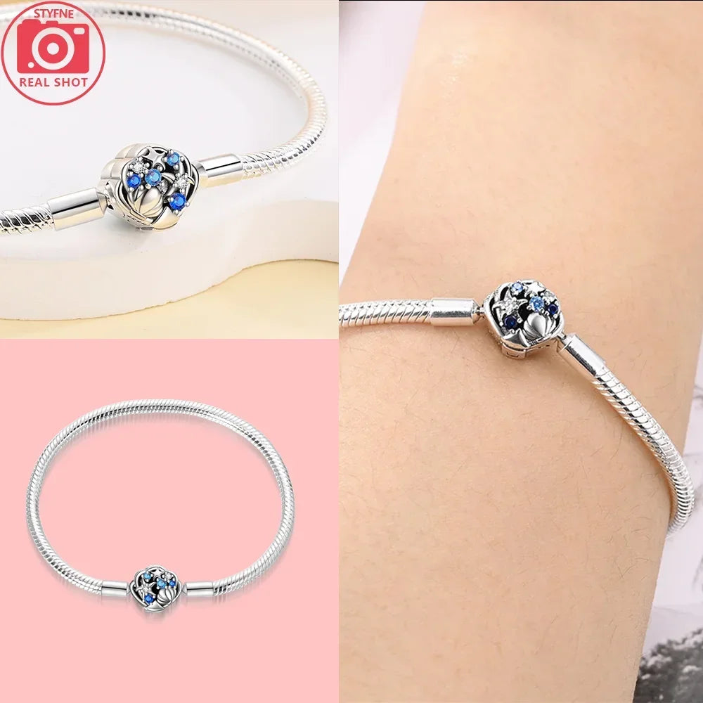 Original Bracelets For Pearl Charms DIY Fashion Jewelry Women Gift 