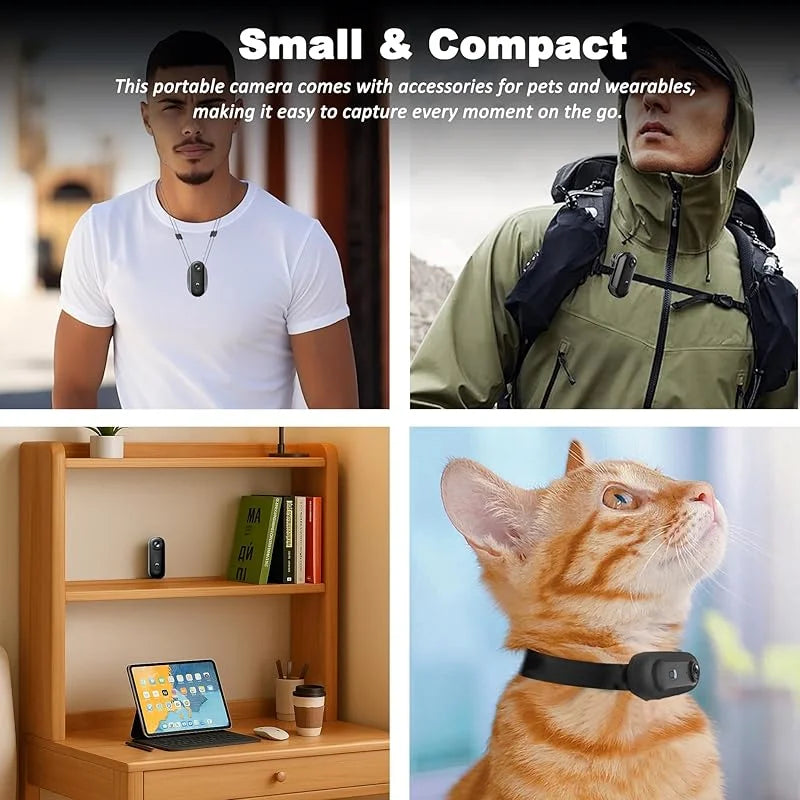 Mini caméra d’action 4K H88 Kaysunlink – Caméra POV compacte WiFi avec boîtier étanche