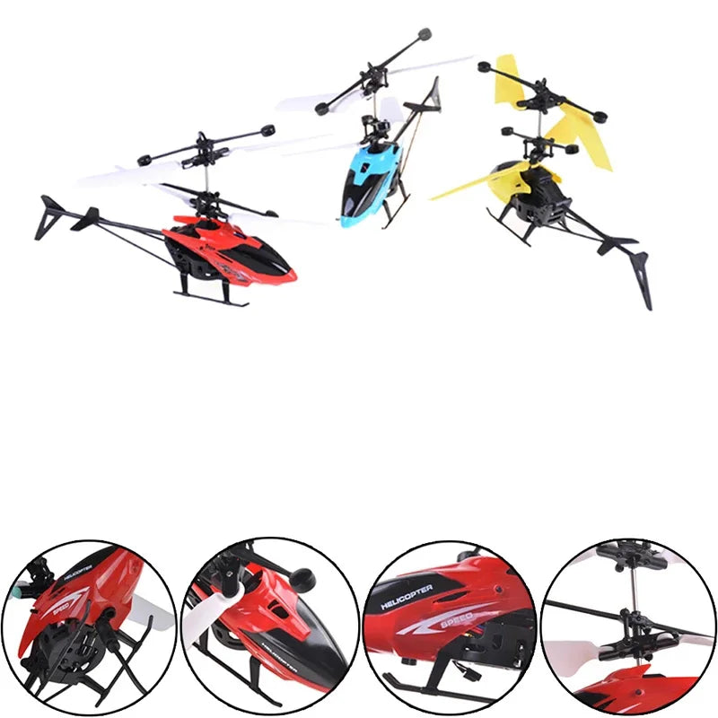 2CH RC Helicopter with Remote Control and Sensor Control for Kids, Hovering Toy