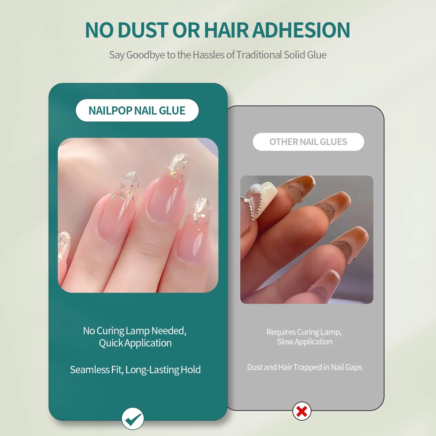 Colle à Ongles X Super Forte + Dissolvant Instantané Kit 6ml / 30ml