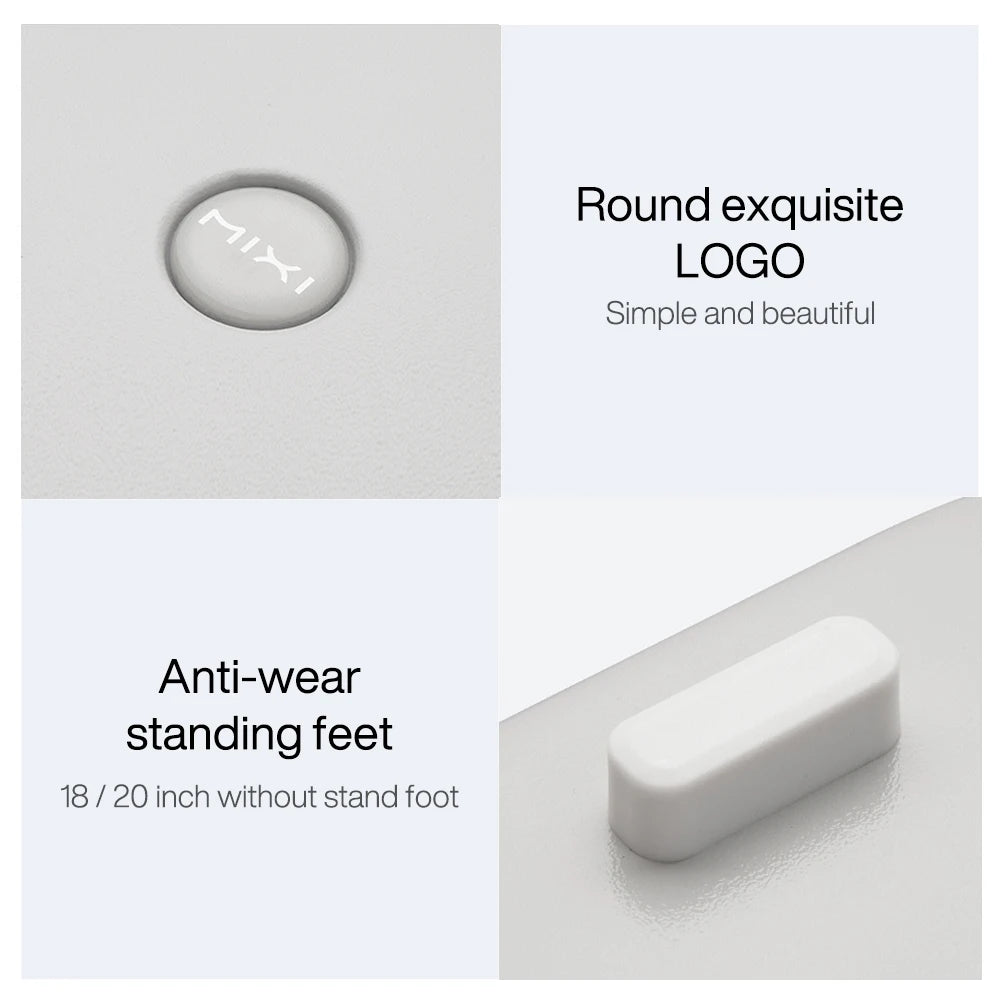 Valise Mixi M9272 – Bagage rigide à roulettes, design breveté, coque 100 % PC, 18, 20 et 24 pouces