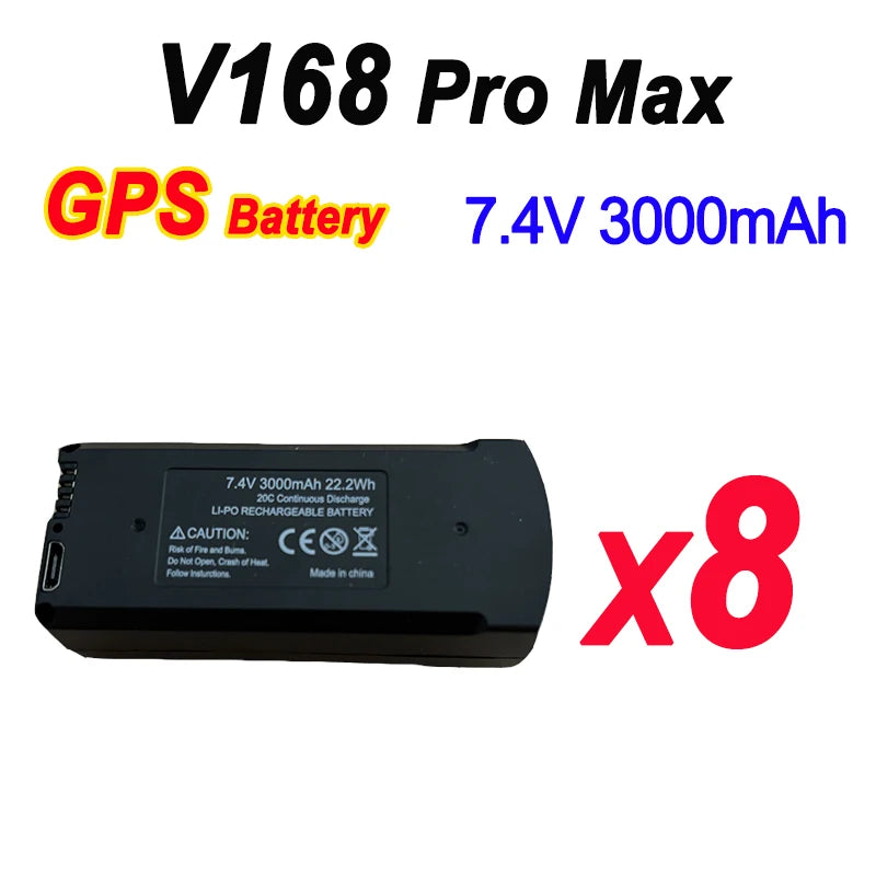 Originalakku für Drohne V168 Pro Max GPS