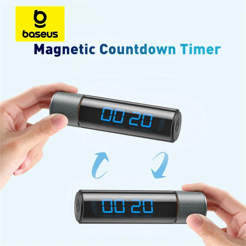 Digital Magnetic Kitchen Timer Stopwatch Manual Countdown Alarm Clock Cooking Timer