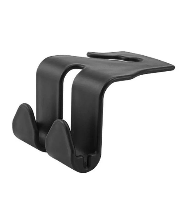 Universal Car Seat Hook Headrest Hanger Hooks Double Clip