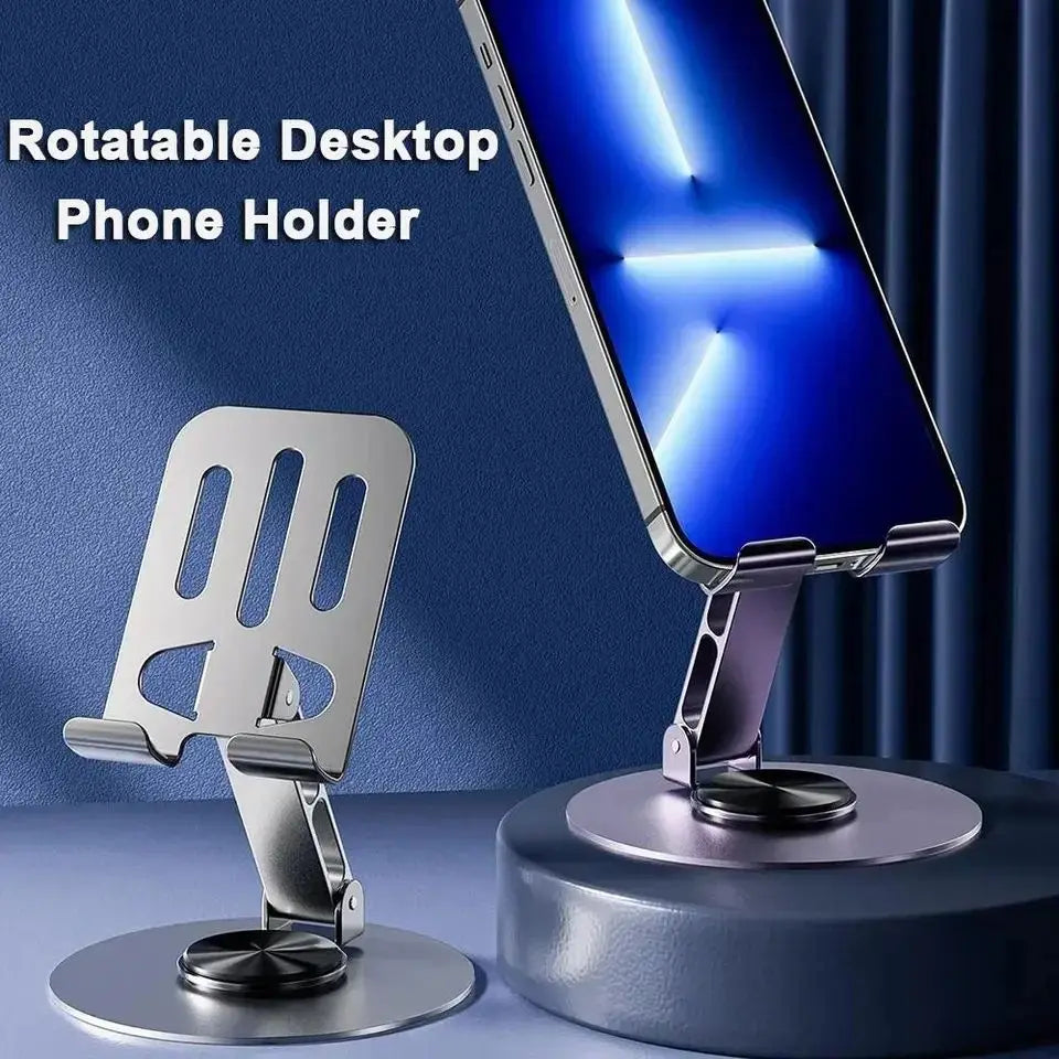 Support de téléphone portable universel en aluminium, rotation à 360 °