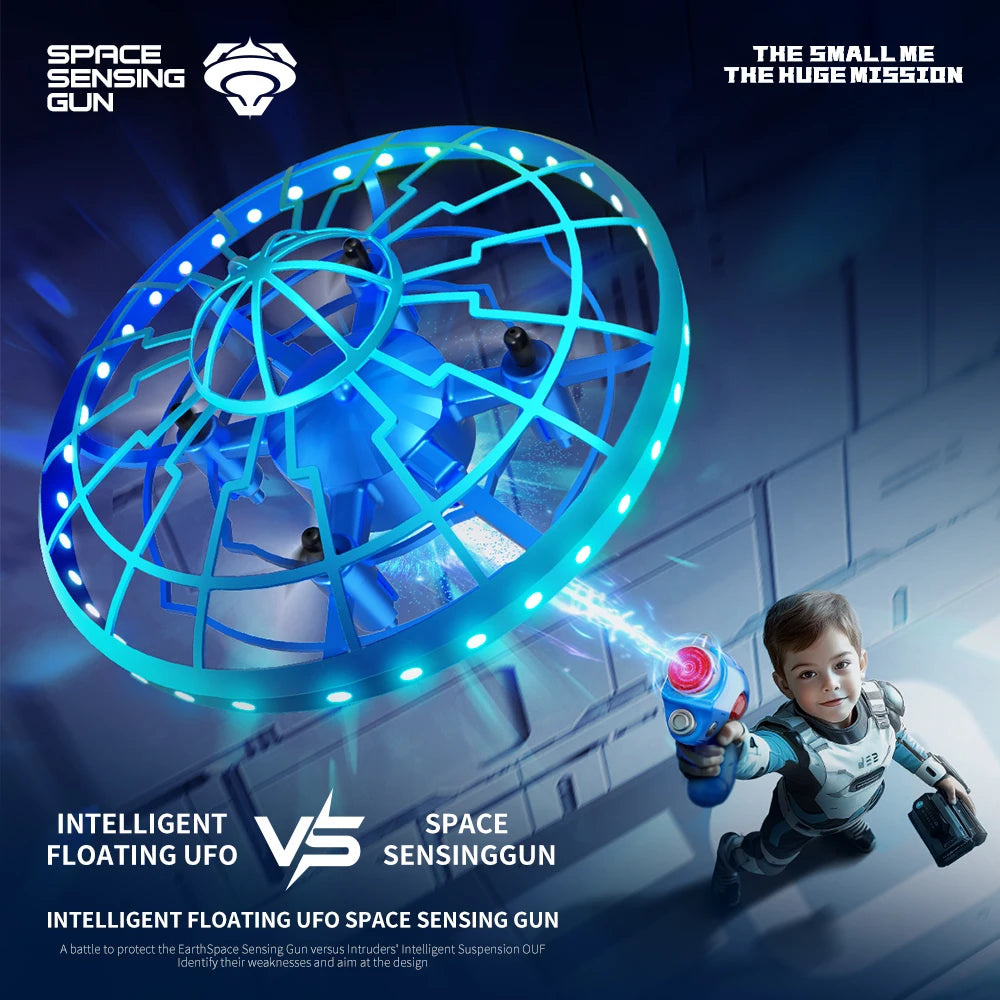 XS4 Drone Soucoupe Volante RC – Jouet interactif Parent-Enfant