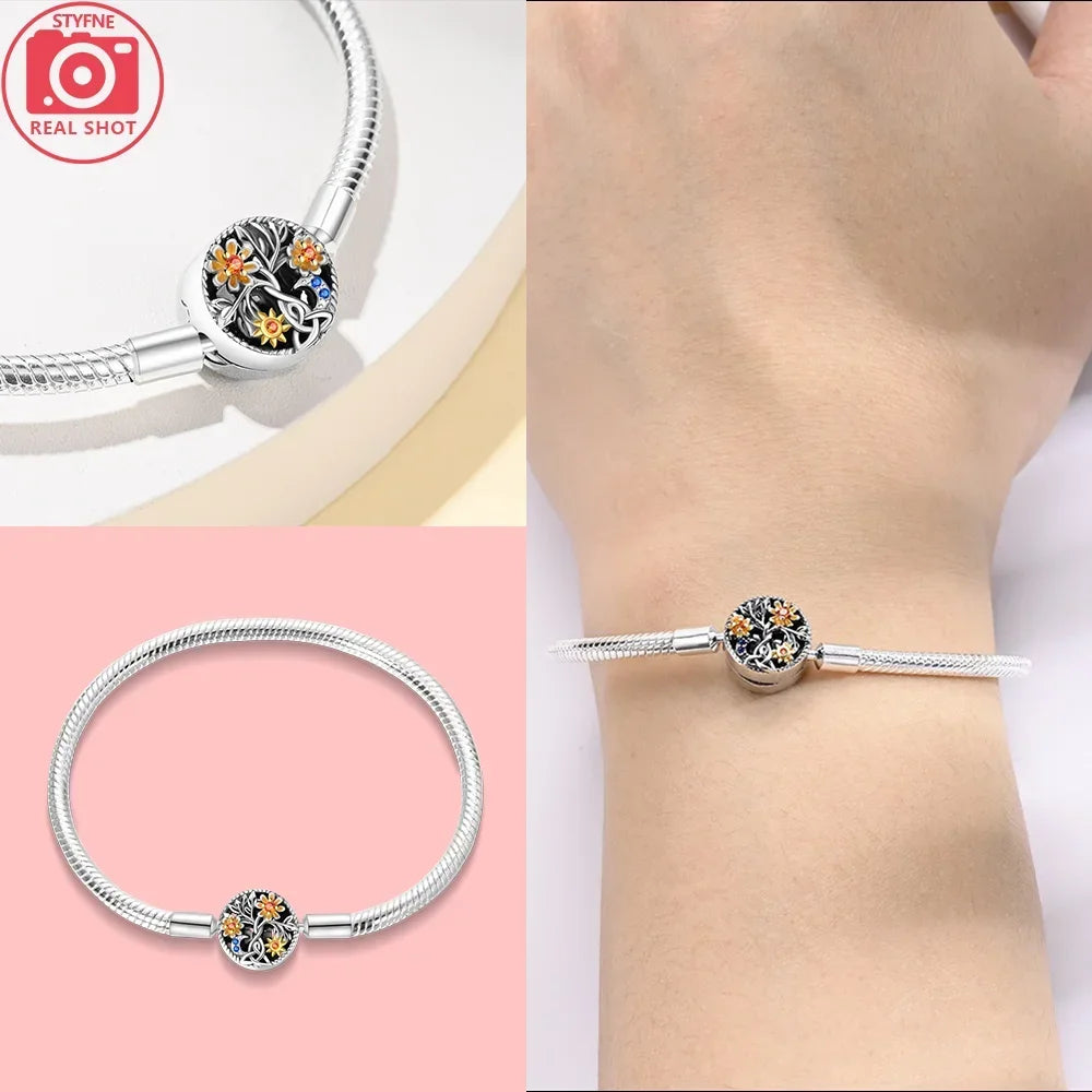 Original Bracelets For Pearl Charms DIY Fashion Jewelry Women Gift 