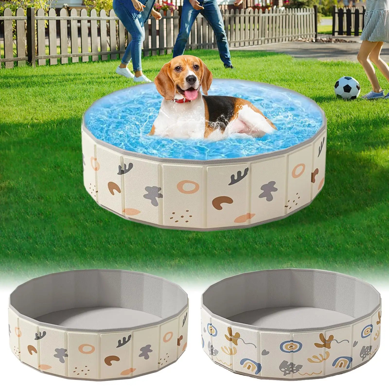 Piscine pliable pour animaux de compagnie, bain pour chien, chat, jouet, piscine de jeu pour animaux de compagnie