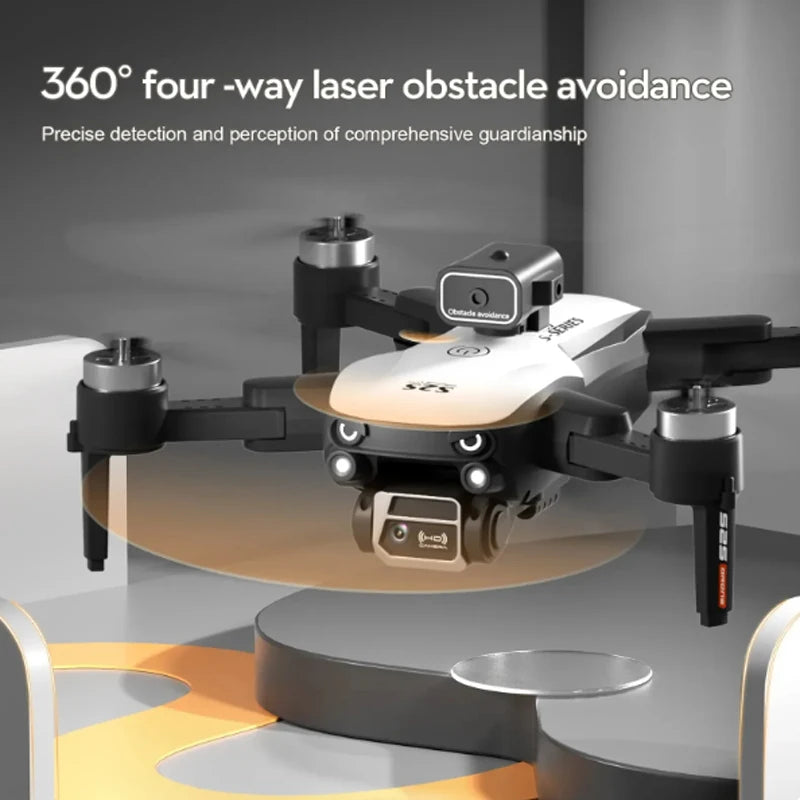 Drone S2S 2026 5G – HD 8K, double caméra, photographie aérienne, évitement d’obstacles, moteur sans balais, quadrirotor pour adultes et enfants