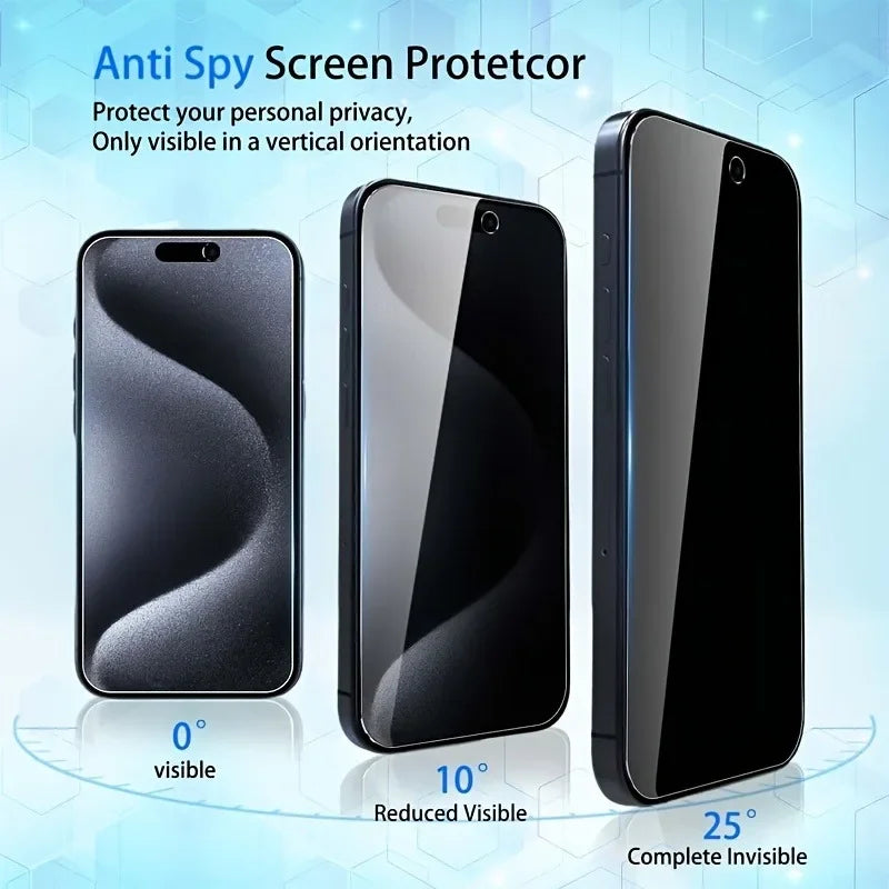 Film en verre trempé pour iPhone – Protection écran et lentille