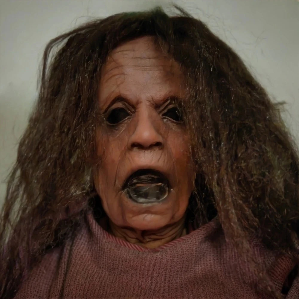 Masque Wraith pour hommes, masque de Vampire effrayant, masque d'halloween effrayant pour adultes, masque de Zombie effrayant, masque mort qui marche