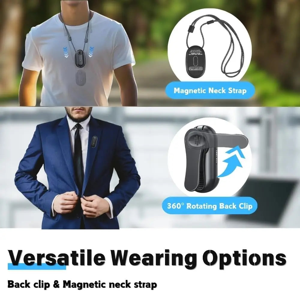 Mini Caméra 4K JETO – Vlogging Body Camera WiFi Mini Enregistreur d’Action Sport Voyage