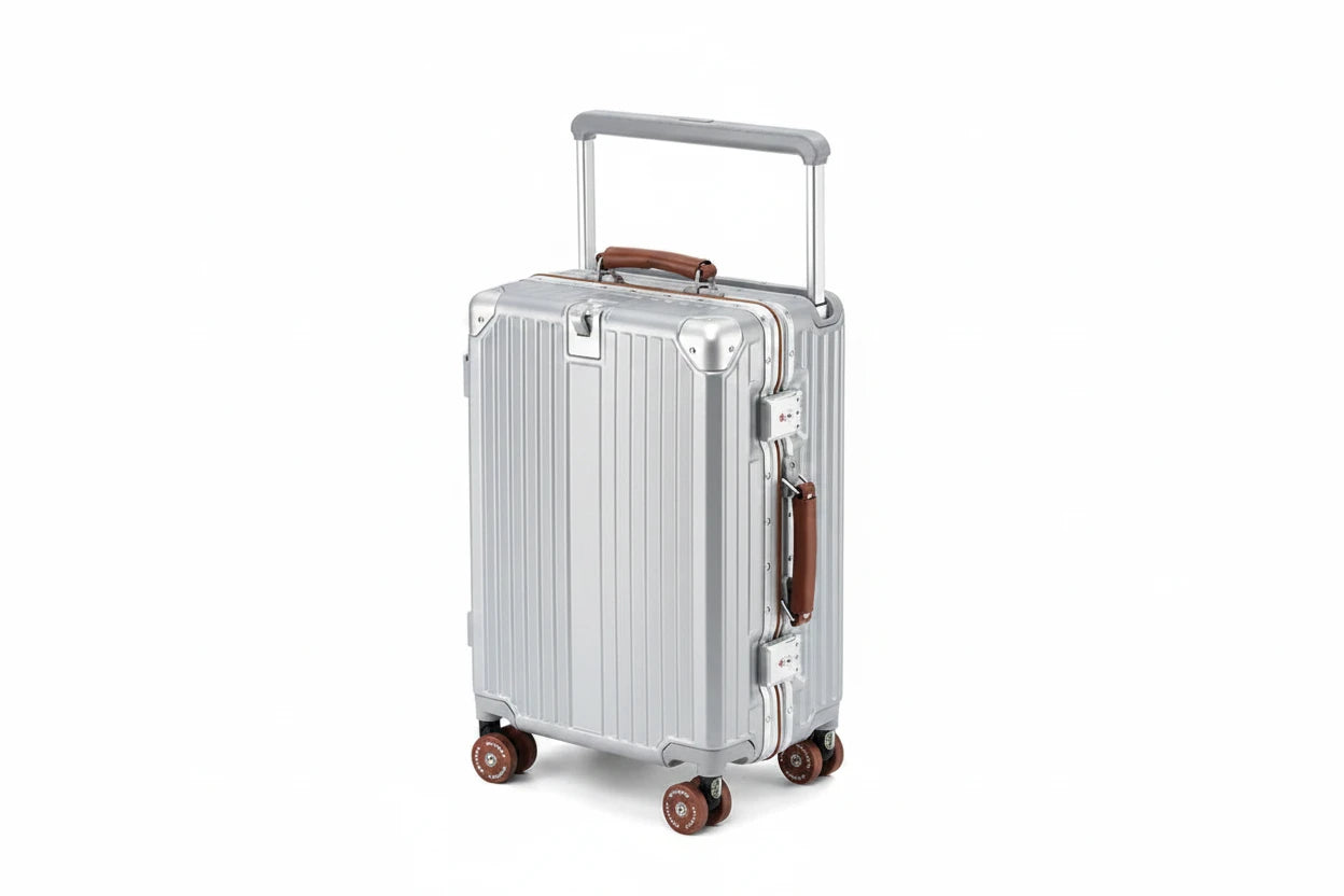 Valise large poignée pour voyage SUSHIMU – hommes et femmes, bagage à main, cadre en aluminium, PC + ABS, 20 et 24 pouces