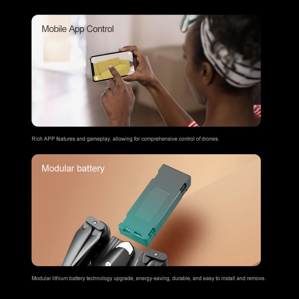 Batterie de rechange pour drone K6 Max – 3,7V 1800mAh