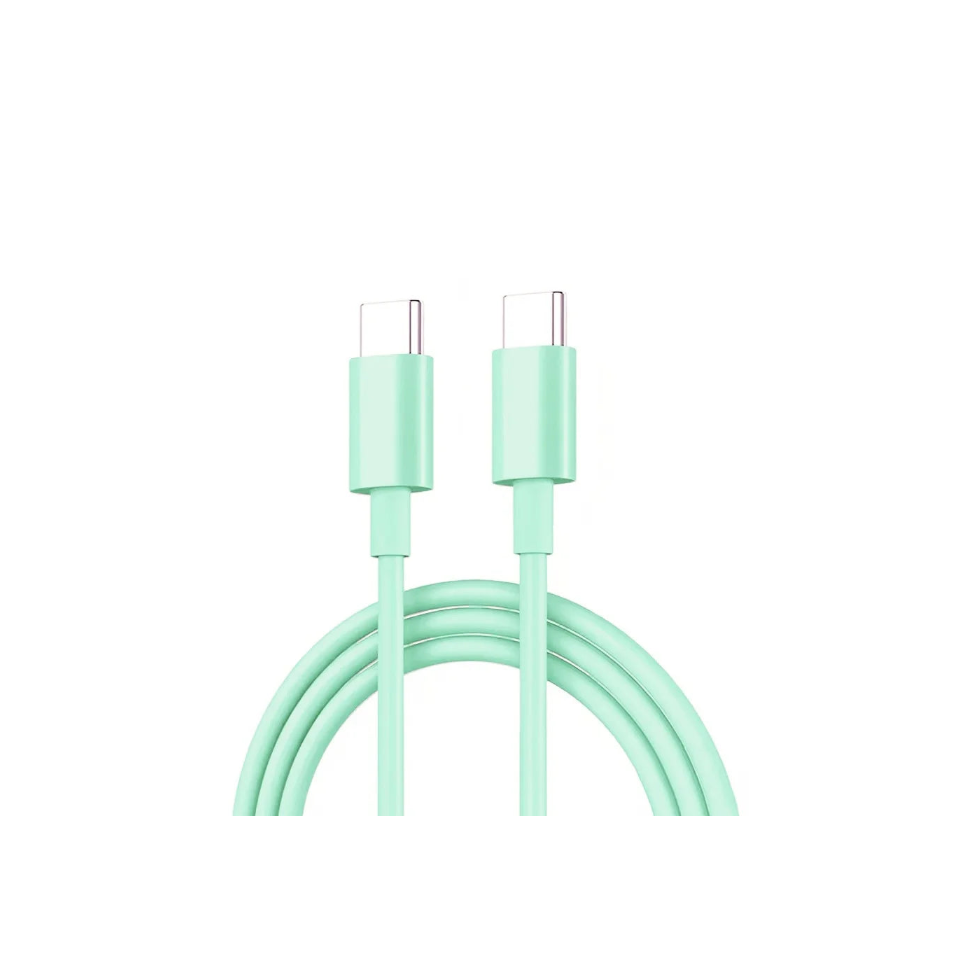 Câble PD 60W Type-C vers Type-C pour iPhone 15 / 16, charge rapide pour Samsung, Xiaomi, Huawei, accessoires de téléphone 1 m / 2 m