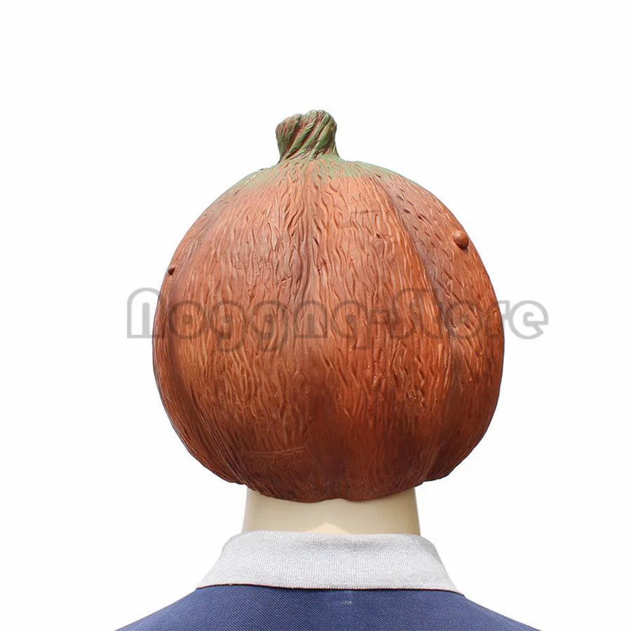 Grusel-Kürbismaske – Halloween-Cosplay, Vollkopfmaske