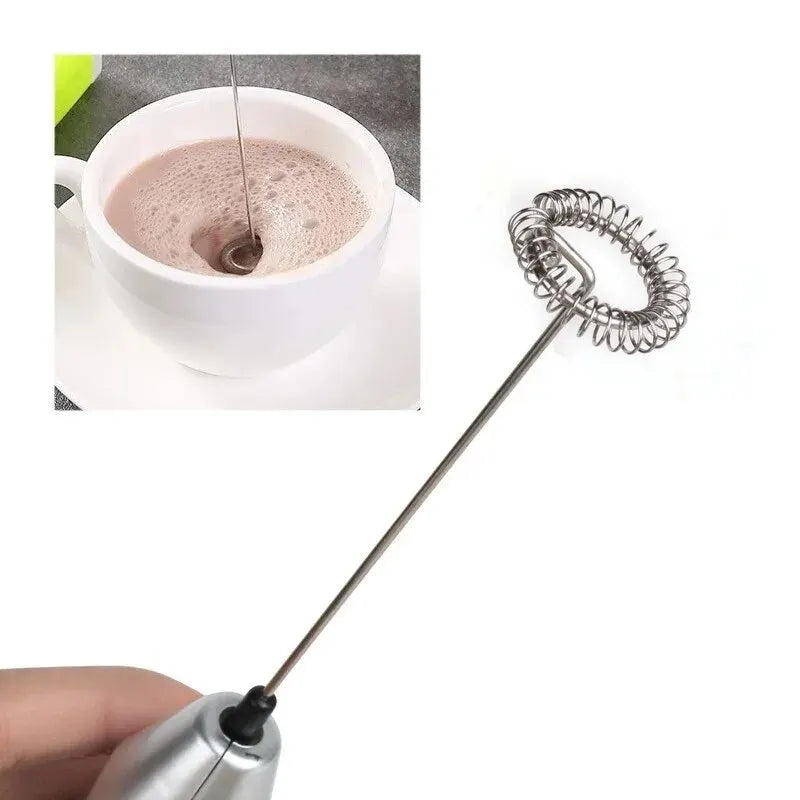 Mini Electric Whisk, Milk Frother, Kitchen Supplies, Cream Whipper.