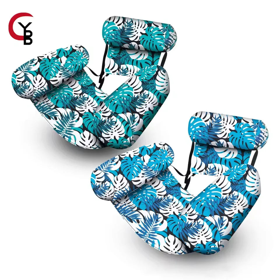 Chaises flottantes de piscine gonflables ALLOYSEED