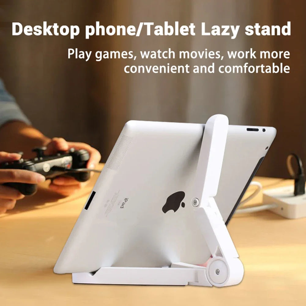 Support universel pour tablette, pliable, simple, facile à transporter, pour téléphone portable, pour Samsung Xiaomi iPad