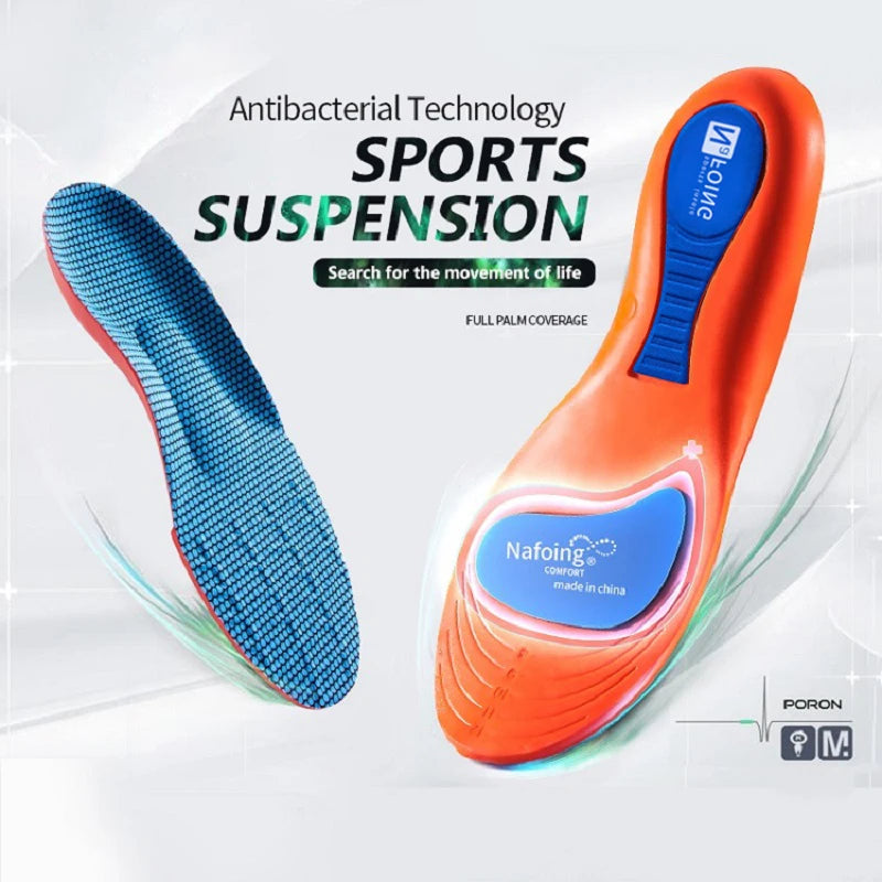 Orth4WD Insoles for Men and Women, Breathable, Shock Absorption, for Running, Basketball