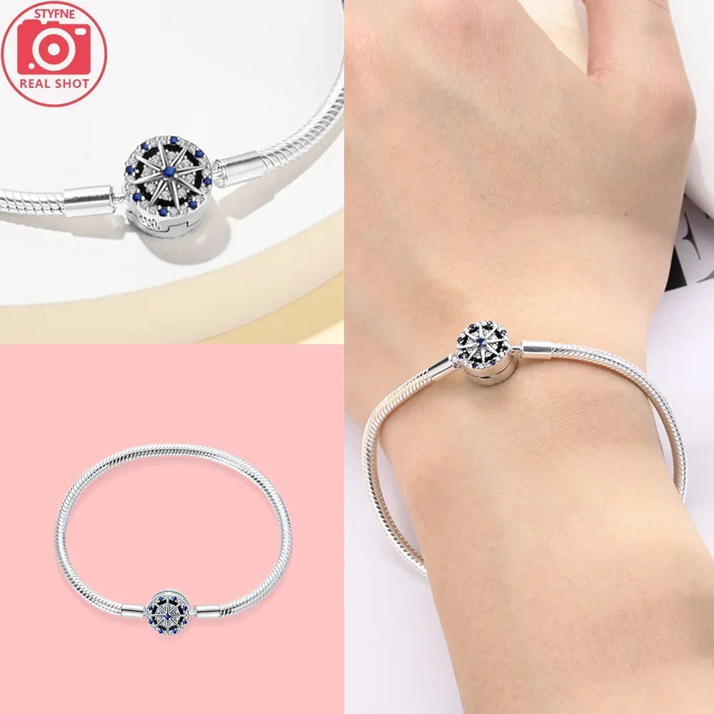 Original Bracelets For Pearl Charms DIY Fashion Jewelry Women Gift 