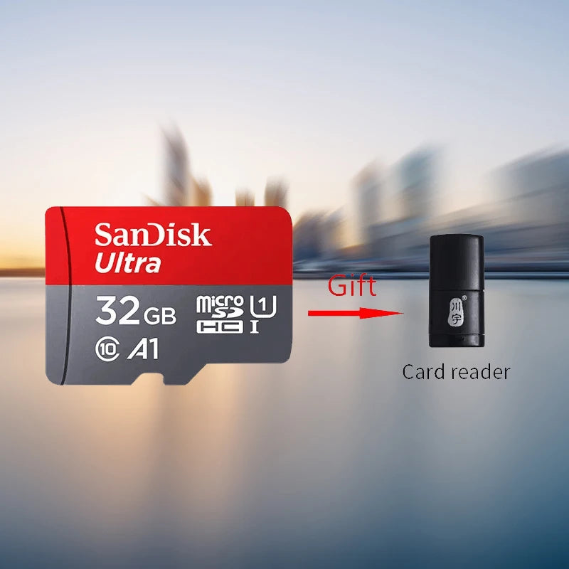 Carte mémoire MicroSD Ultra Haute Vitesse – 32Go à 256Go