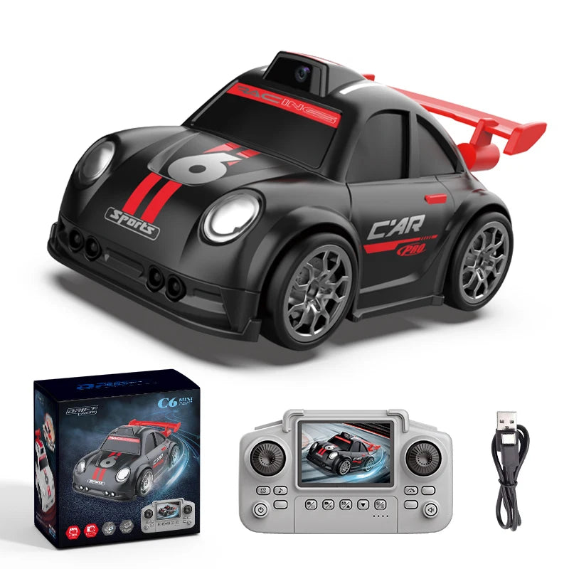 Mini Voiture RC 2026 avec Caméra FPV et Télécommande Écran