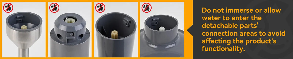 Mixeur Mélangeur à Immersion Manuel Puissant 4 en 1 – Acier Inoxydable 304, Bécher 700 ml, Processeur 500 ml, Fouet – Marque ROUNY