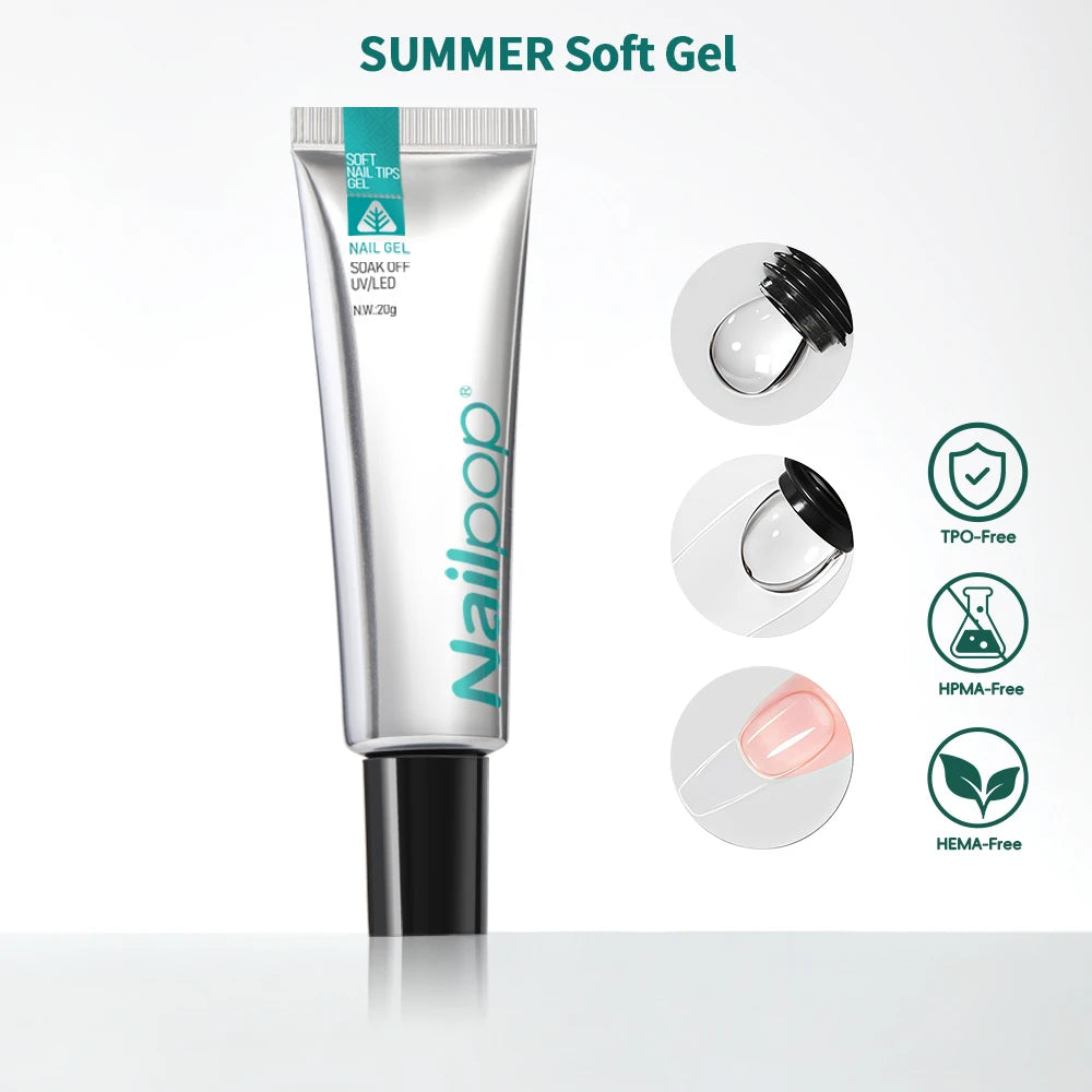 Gel Ongles Souples Édition Hiver/Été 20g