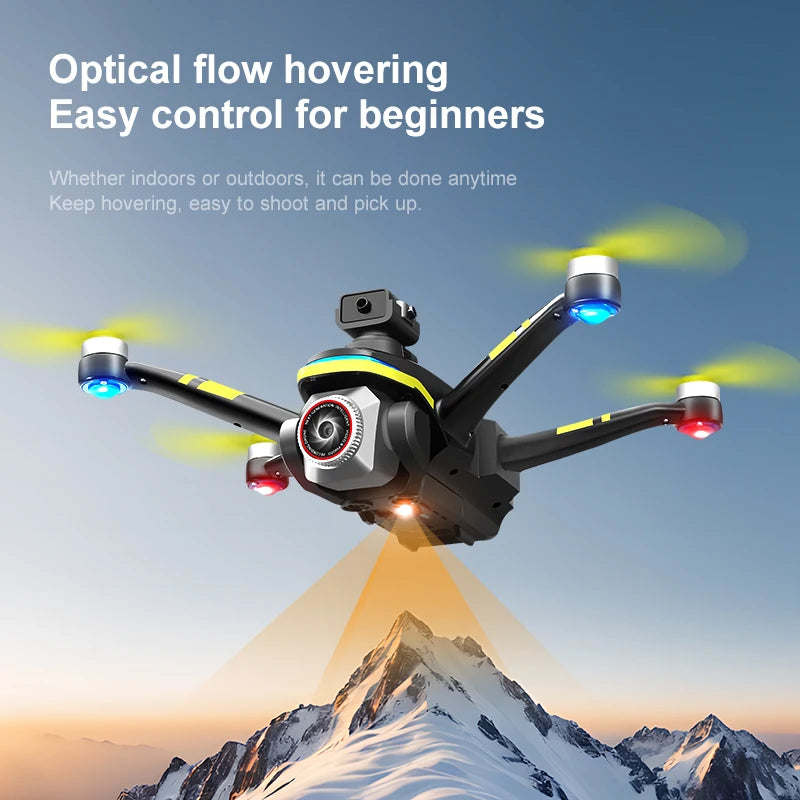 Drone K15 Max Version Contrôlée par Écran avec Caméra HD 4K Photographie Aérienne Évitement d’Obstacles Quadrirotor Dron RC Jouets