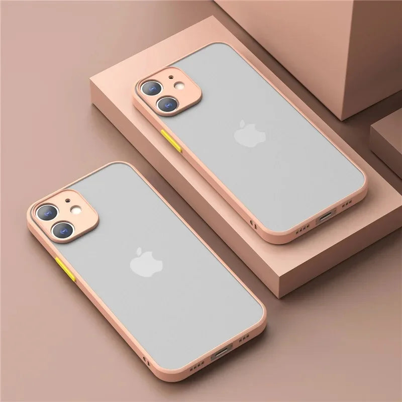 Coque antichoc silicone transparente KENNAGE – iPhone (modèles variés)